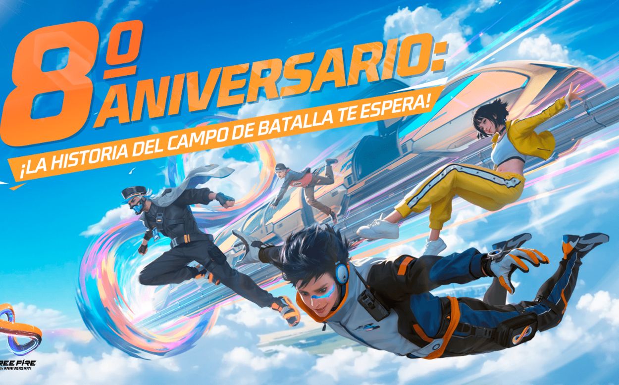 Evento de aniversario de Free Fire en CdMx