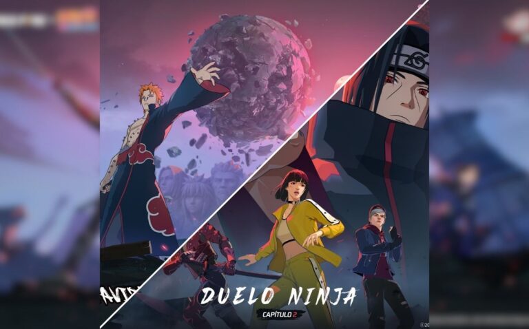 Free Fire x Naturo Parte 2: Guerra Ninja