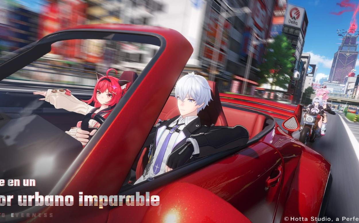 Sale Neverness to Everness: El RPG urbano que fusiona Persona con conducción Porsche